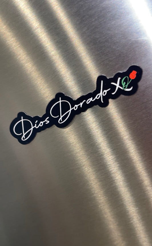 "The Díos Dorado XO Magnet" (2 for $17)